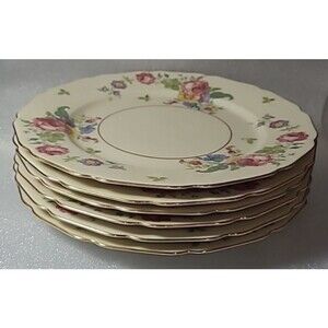 Thomas Ivory Thomas Bavaria "Rosemont” 10" Dinner Plates Set of 6